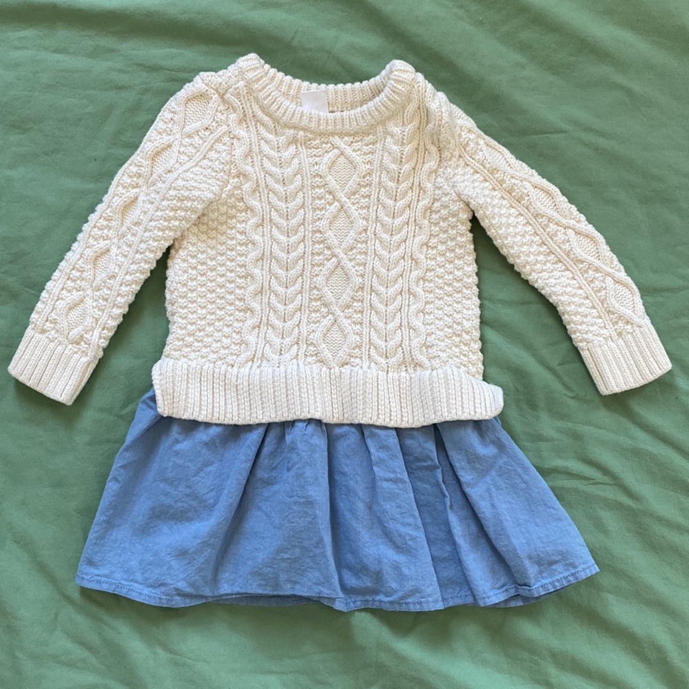EUC Baby Gap sweater dress. 2T.